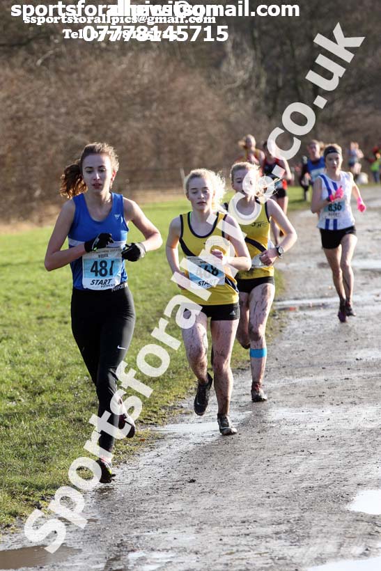 Womens under-17s and under-20s Start Fitness NEHL, Herrington Country Park, near Sunderland. Photo:  David T. Hewitson/Sports for All Pics